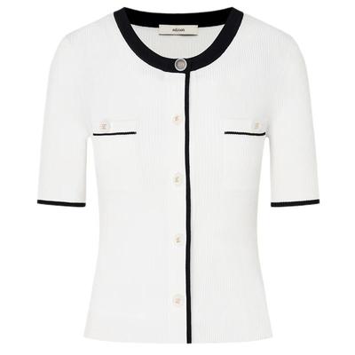 Edition Retro Knit Two-Piece Camisole & Cardigan Set