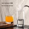 ZISIZ Transparent Handmade Glass Cup