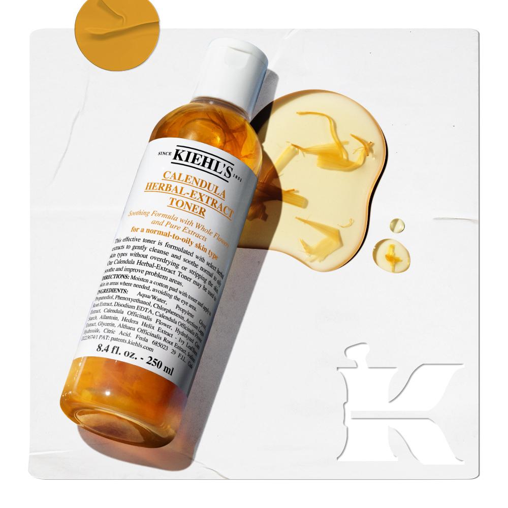 Kiehl S [february All Young Pick Trouble Calming] Kiehl S Calendula Petal Toner 250ml  Single Project 250ml plan (+40ml*3)