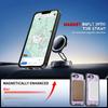 Shockproof Heavy Duty Armor Phone Case with 360° Rotatable Magnetic Metal Ring Stand for iPhone/Samsung Case for Car Holder