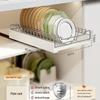 No-Install Spice Rack & Drawer Basket for Under-Sink Kitchen Storage