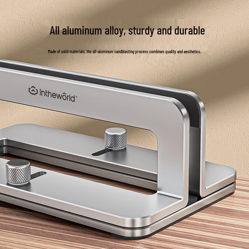 Jichuan Vertical Aluminum Laptop & Monitor Stand