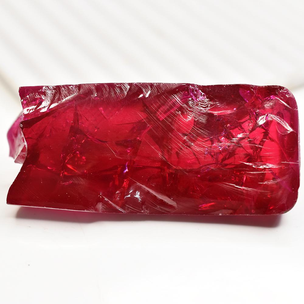 Natural Red Ruby Loose Gemstone 438 ct Uncut Rough Jewelry Making Stone for Gemstone Collections