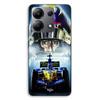 Phone Case - MANIACASE - Redmi Note 13 4G - Silicone TPU - Black - Fernando Alonso Pattern