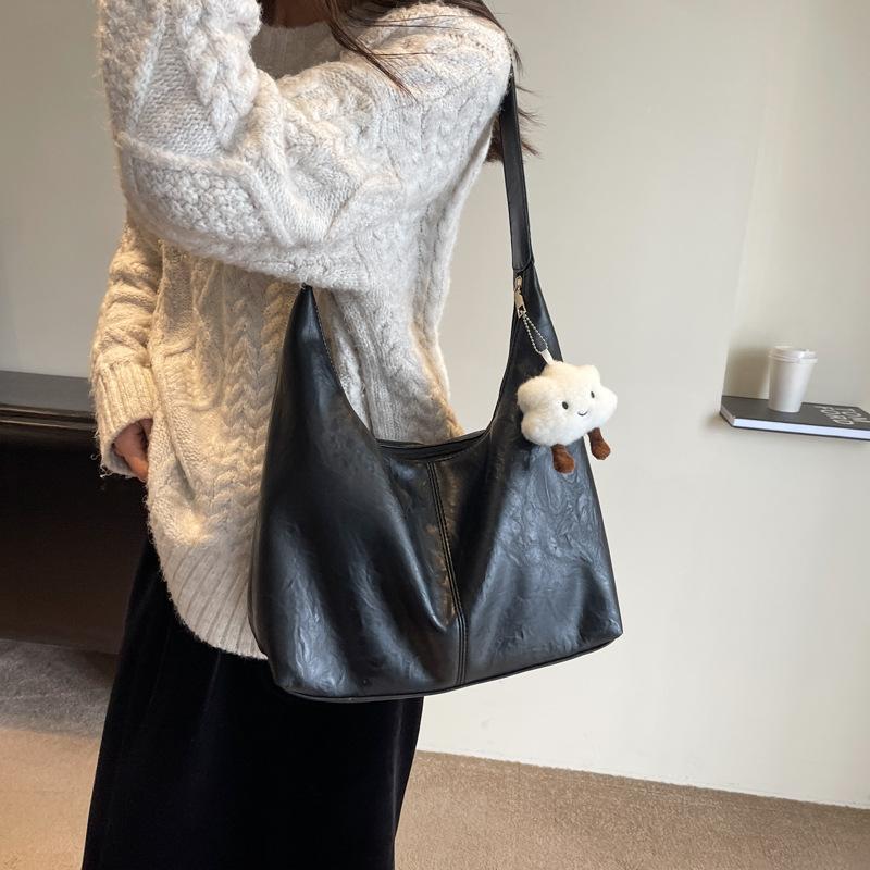 Fashion Big Bag Women'S Trendy Fashion Simple Commuter Bag Large Capacity Shoulder Messenger Tote Bag