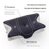 Cooling Memory Foam Neck Pillow with Ice Silk Cover for Multi-Position Sleep