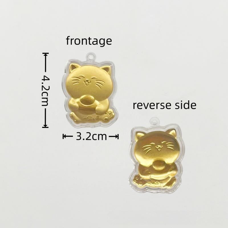 1 Pc Acrylic Lucky Cat Horse Phone Chain Pony Key Chains Camera Key Rope Chain Car Home Decoration Gift New Year Gift