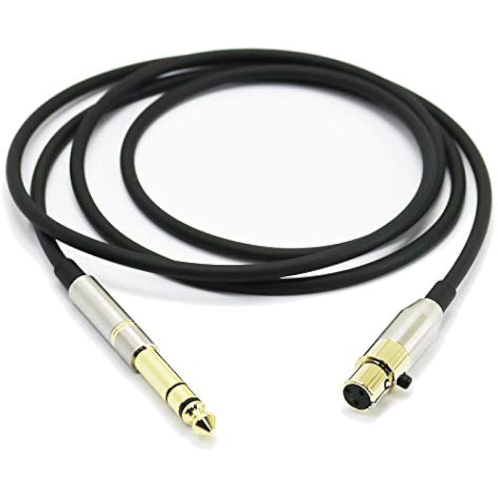 NewFantasia Replacement Audio Upgrade Cable Compatible with AKG K240, K240S, K240MK II, Q701, K70...