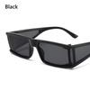 Uv400 Punk Shades Rectangle Sunglasses For Women Small Sunglasses Brand Designer