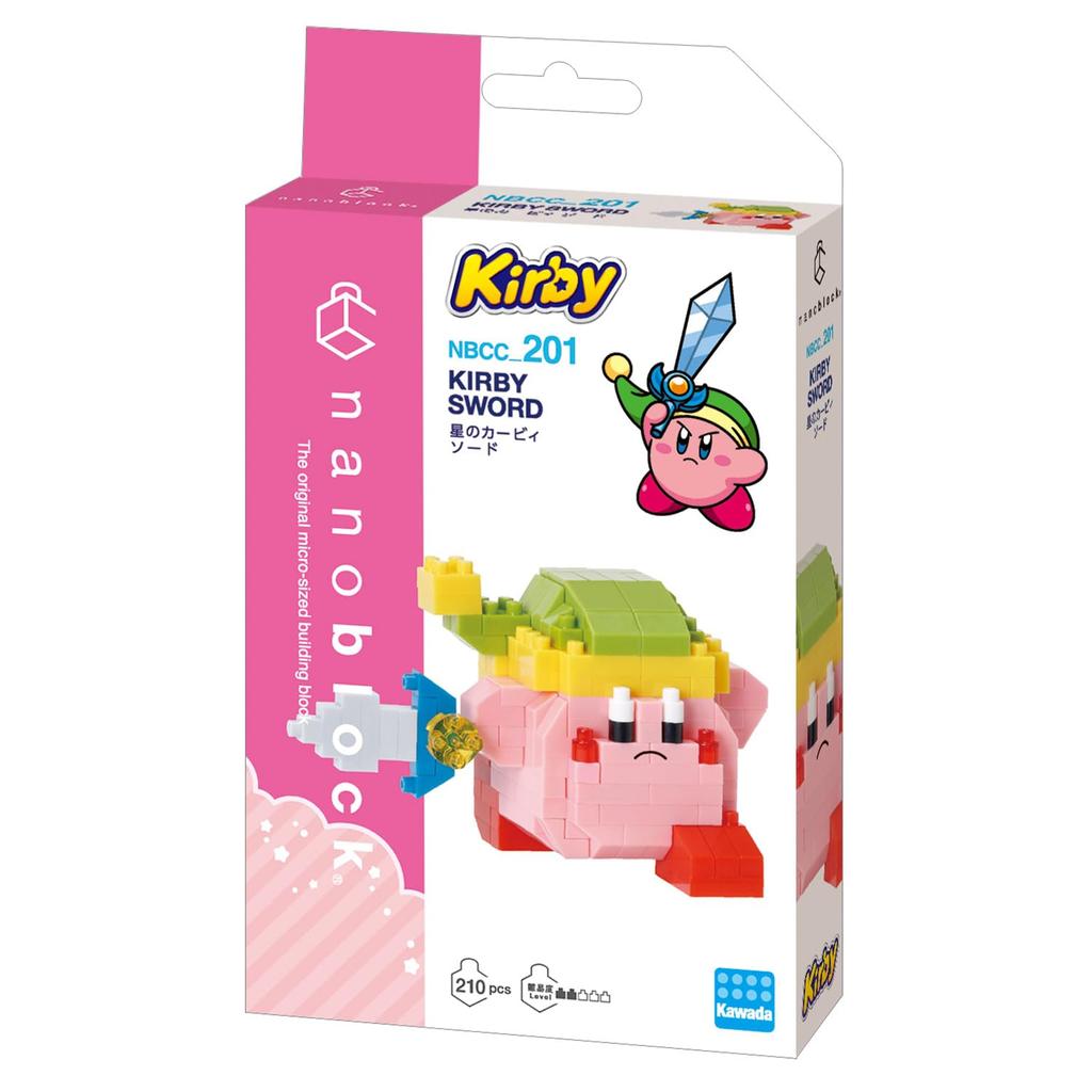 Kawada Nanoblock Kirby Sword NBCC_201 3 X 10.5 X 18cm Ages 12+ Interior Hobby NBCC_201