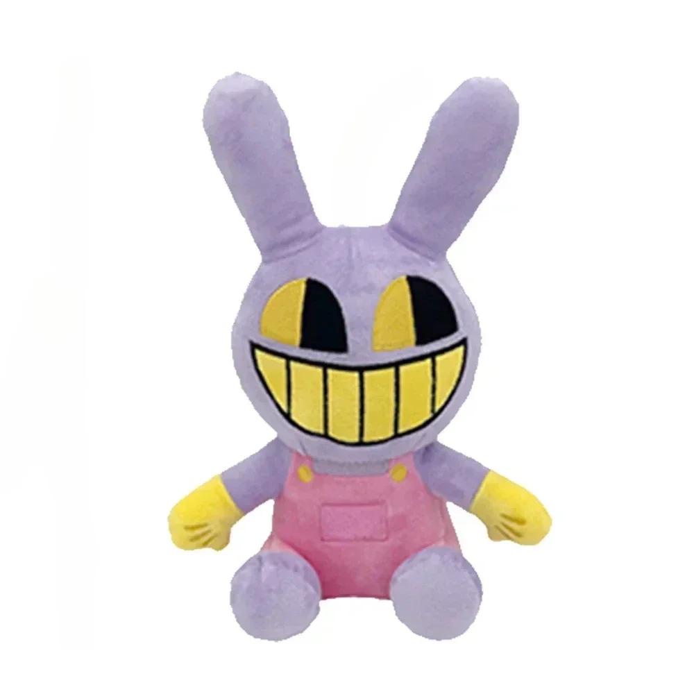Circo Digitale Pomni Jax Peluche Giocattolo Coniglietto Carino Clown Bambola Stile Anime Animale Morbido Ripieno Regalo di Festa per Bambini