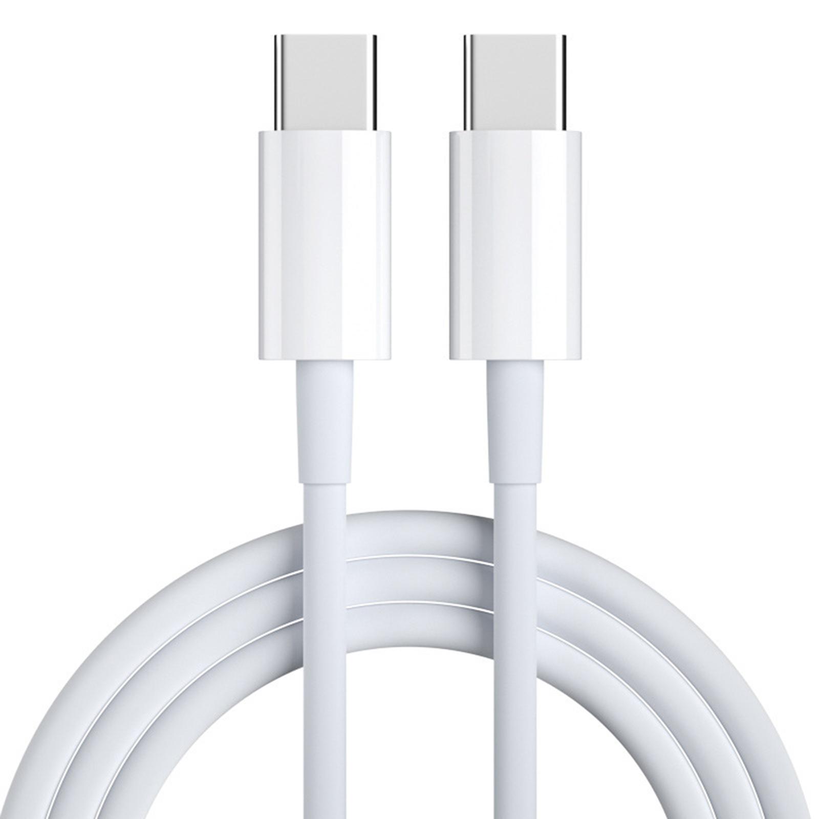 

USB C To USB C Cable Type C Cable 60W Power Delivery Fast Charger Cable For Laptop Phone Type C Devices 1M/2M 1m box #1