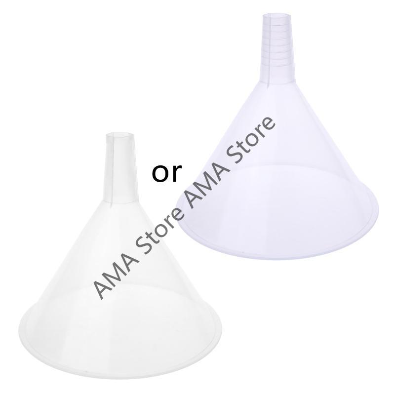 

X7JF 150мм Пластиковая Белая Прозрачная Воронка Для Гаража / Автомобильных Жидкостей / Лаборатории / К белый