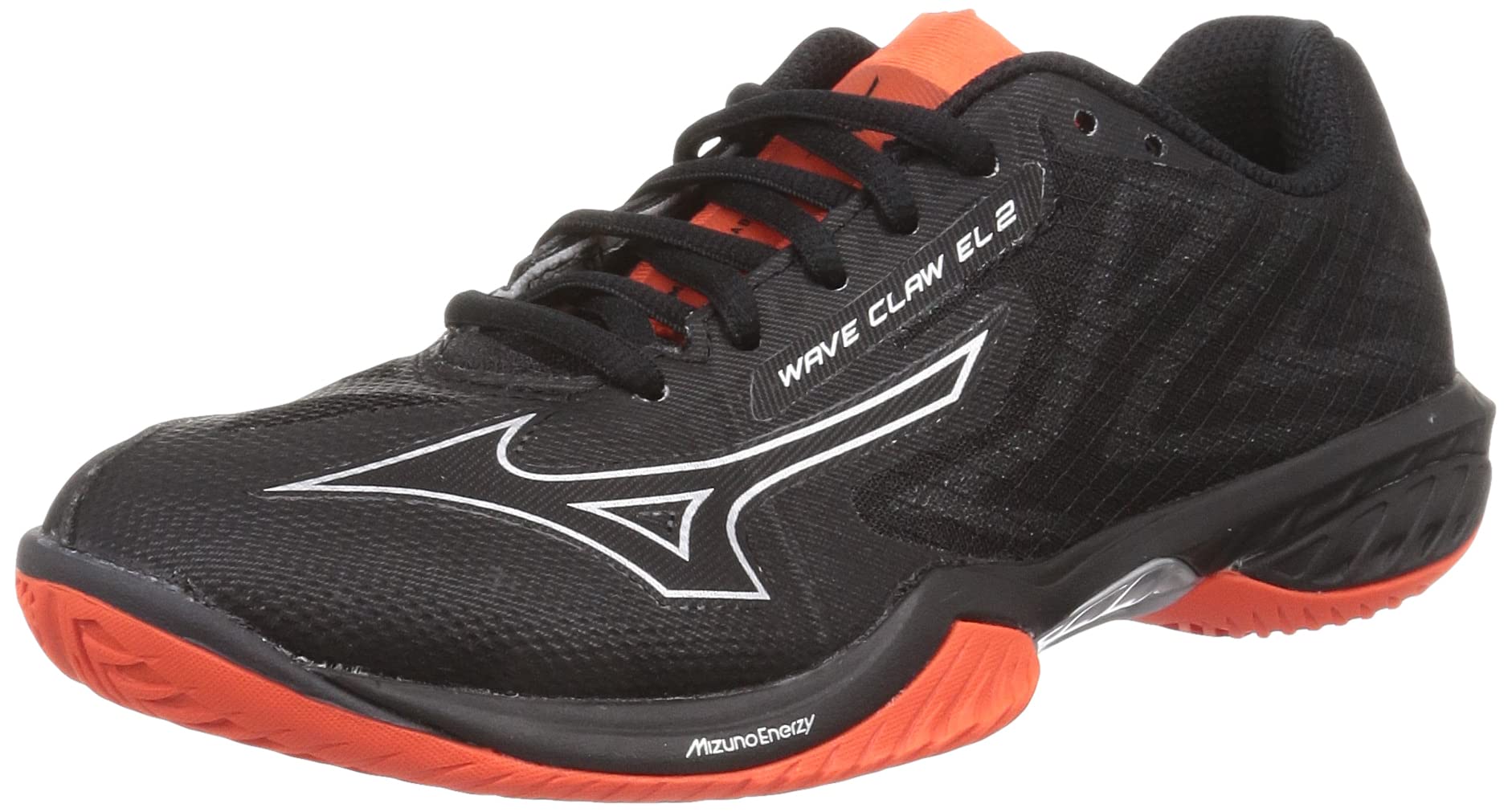 

Badminton Shoes Wave Claw EL 2 WIDE Fit Lightweight Flexibility Resilience All Rounder cm 4E [Mizuno] Black/Gray/Red 22.5