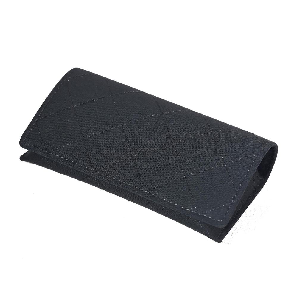 Chic Diamond Quilted Soft Leather Eyeglass & Sunglasses Case by Trendy Brand