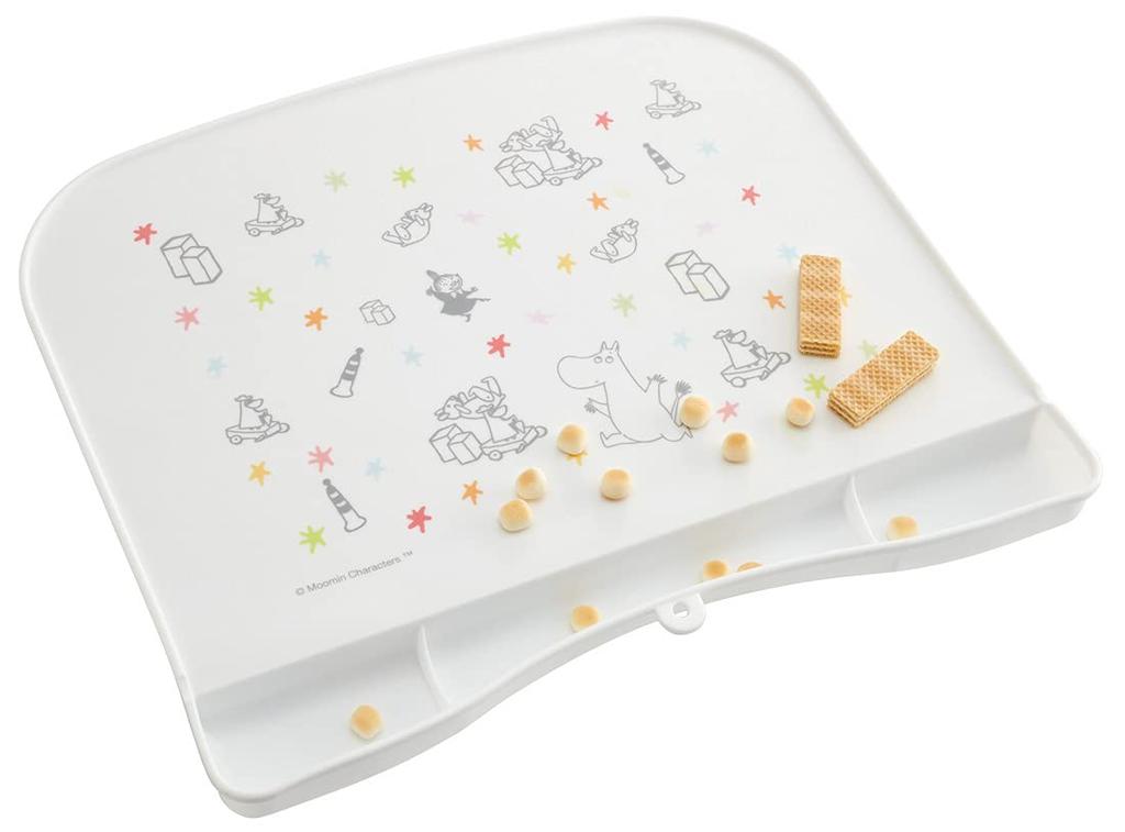 Skater Silicone Meal Mat, Moomin Star Design, 400x354x34mm (SBMT1-A)