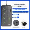 Multi-Port USB Power Strip with Overload Protection - US, UK & EU Standards
