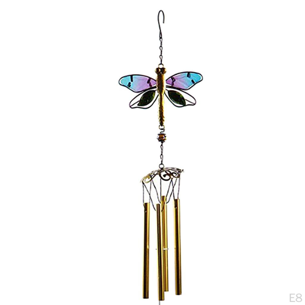 Kolibri / Libelle Metall Windspiel, Glocke, Windspiel für Entspannung, Anmut,