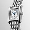 [LONGINES] Mini DolceVita Sector Dial Art Deco Rectangular Stainless Steel Women's Watch (L5.200.4.75.6)