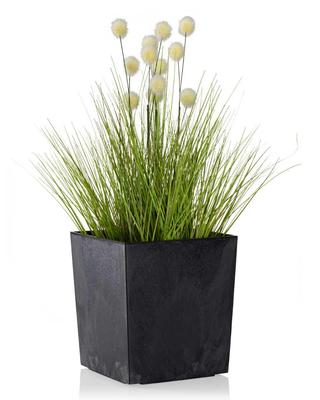 Donica Flore Czarny Beton H19X19 Cm