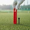 3D Printed Golf Tee Holder Gift Idea Elevator Creative Design Sports Accessory Red