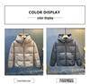 Men's High Loft Down Jacket, Lightweight & Warm, Fleece-Lined Bread Coat, Thickened Winter Outerwear, Couple Style.