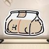 Diatom mud floor mat non-slip quick-drying water-absorbing cute animal cartoon home foot mat toilet bathroom toilet mat