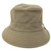 HERMES Zip up hat hat bucket hat bob hat hat cotton khaki