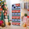 For iPhone 13 6.1 inch/iPhone 14 Case Christmas Themed Pattern Printing TPU Phone Back Cover