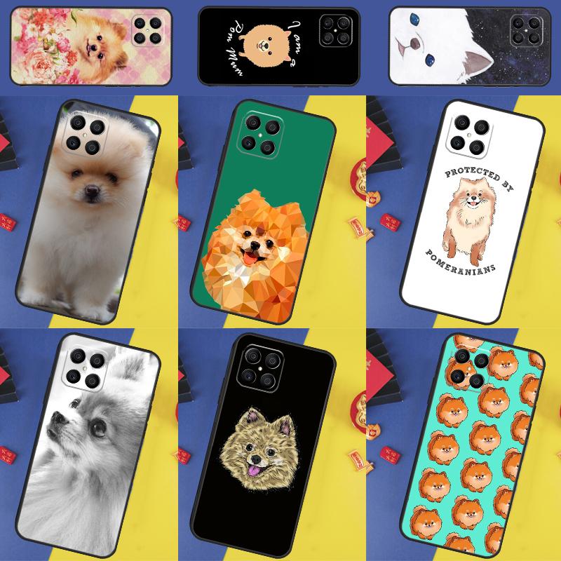 Cartoon Zwergspitz Hund Hülle Für Honor 200 Lite 50 70 90 X9b X9a X8b X8a X8 X9 X9c Honor Magic 7 Pro 5 6 Lite Abdeckung