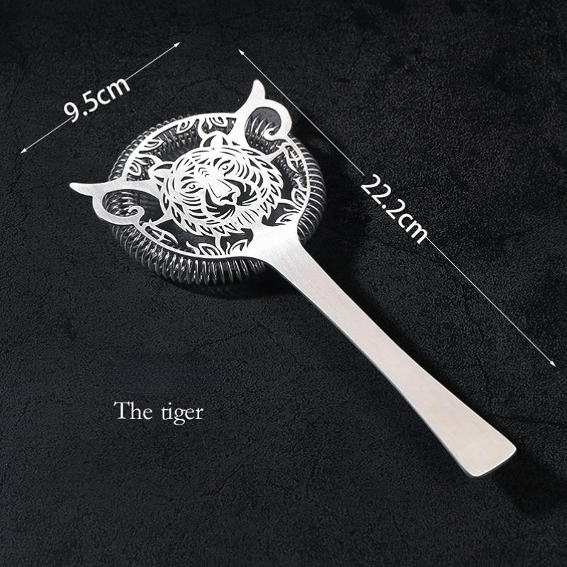 Bar Strainer Stainless Steel Strainer Skull And Mechanical Watch Bar Strainer Sprung Creative Bar Deluxe Strainer Bar Tools