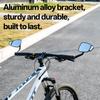 Walosphy HD Dual Bike Rearview Mirror 360° Rotatable Mountain Bike Side Mirror Ultralight Bike Handlebar End Mirror