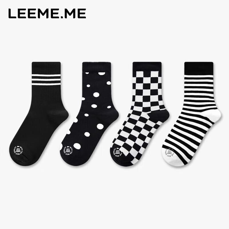 Women s Anti-bacterial Mid-Calf Casual Socks One Size