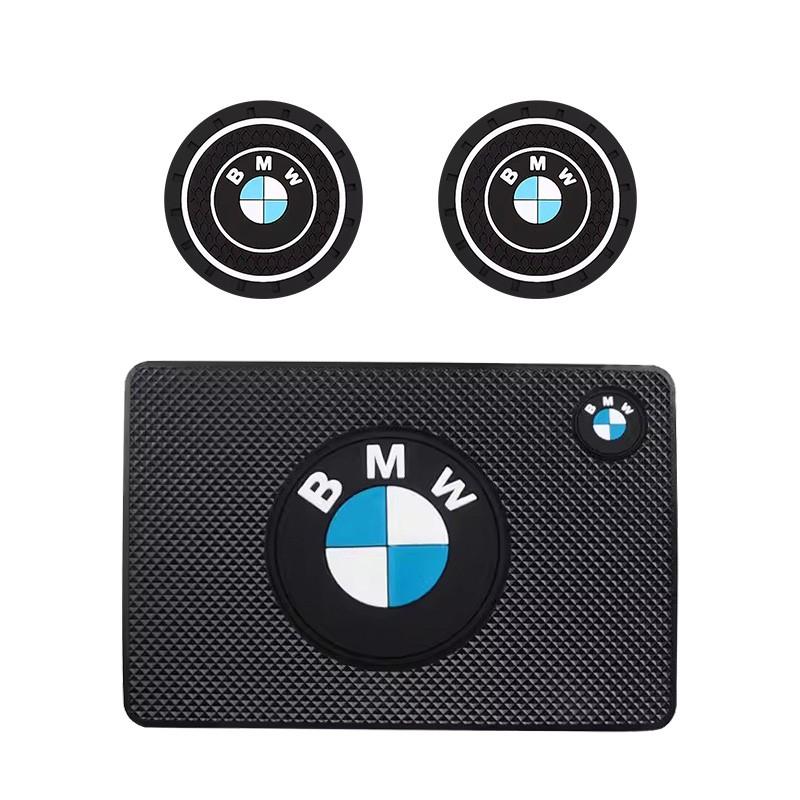 FA5PVC Silicone Car Dashboard Non-Slip Mat Anti-Slip Water Cup Pad For BMW E60 E70 E82 E88 E90 E92 F01 F10 F30 G01 G21 1 3 5 Series