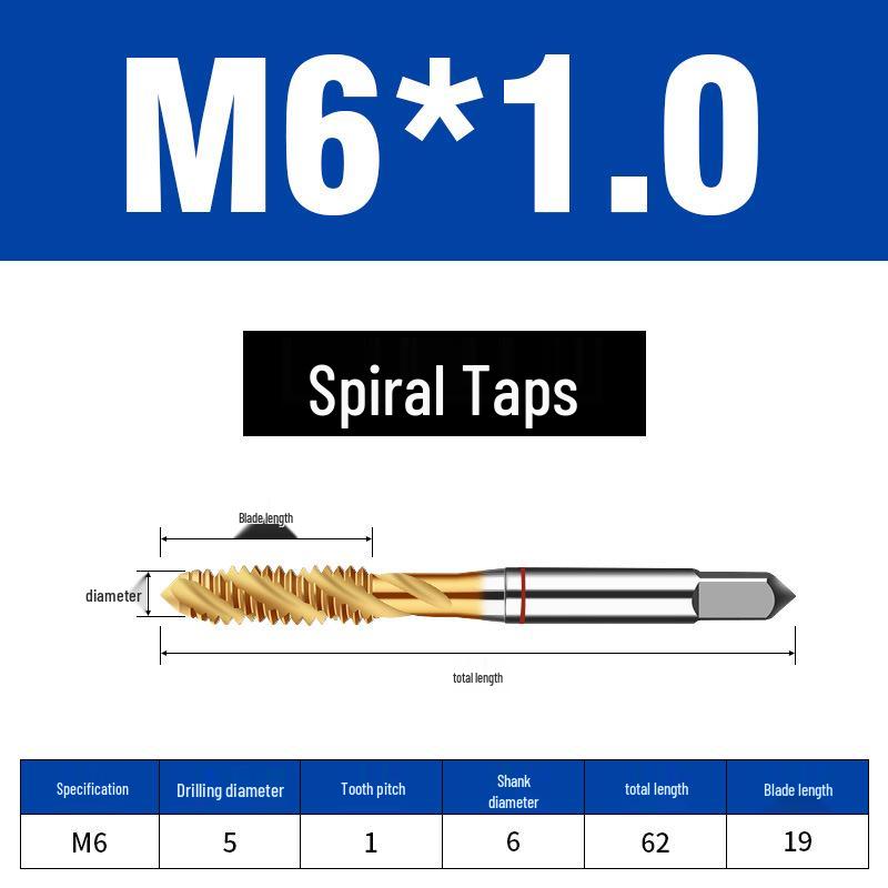 High-Strength Alloy Stainless Steel Tap with Spiral Groove and Anti-Breakage Design