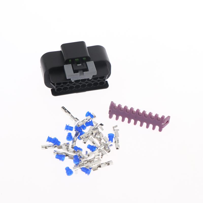 16 Pin Automotive Waterproof Connector Kit Auto Light Lamp Wire Harness Plug 15326863 15326868 For Gt 150 Series
