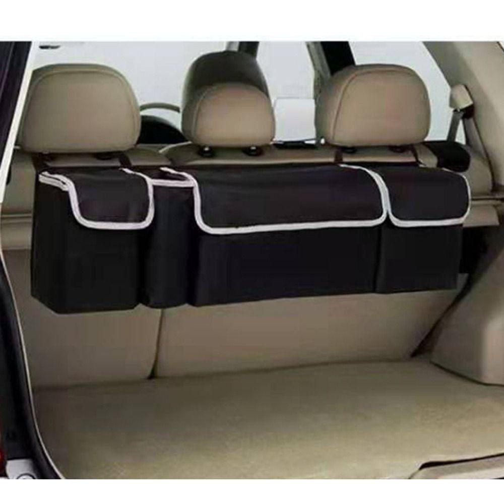 Multi-pocket Car Trunk Hanging Storage Bag Waterproof Car Seat Back Organizers  Automobile Interior