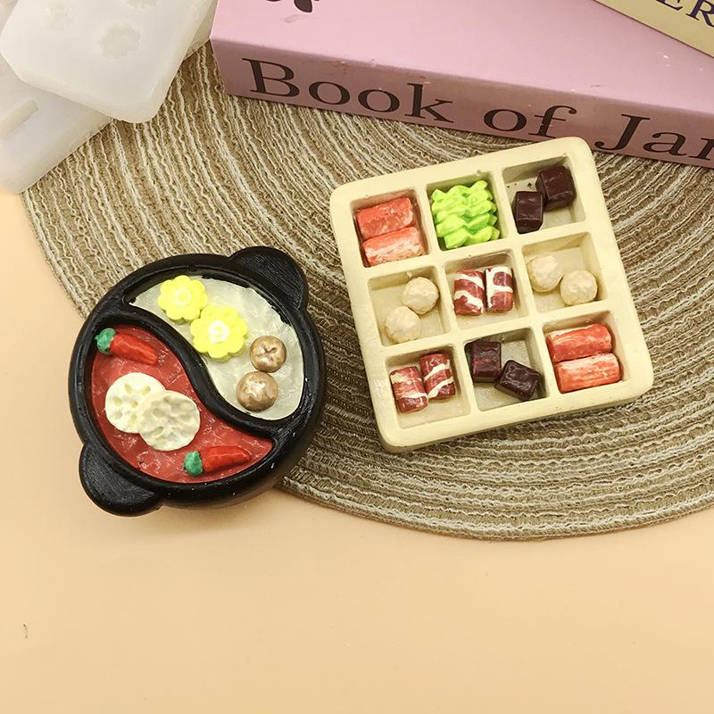 Yuanyang Ni-rutenett Varmgryteform - Silikon DIY Resin og Matlek Bakeform