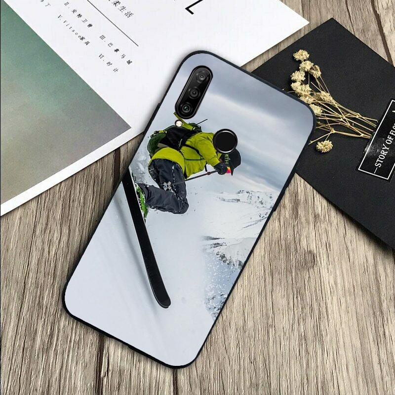 Ski Neige Snowboard Für Huawei Nova 5T 9 10 SE 7i 8i 11i 12i Y73 Y90 Y70 Y72 Y61 Y91 P60 Pro P40 P30 Lite Hülle