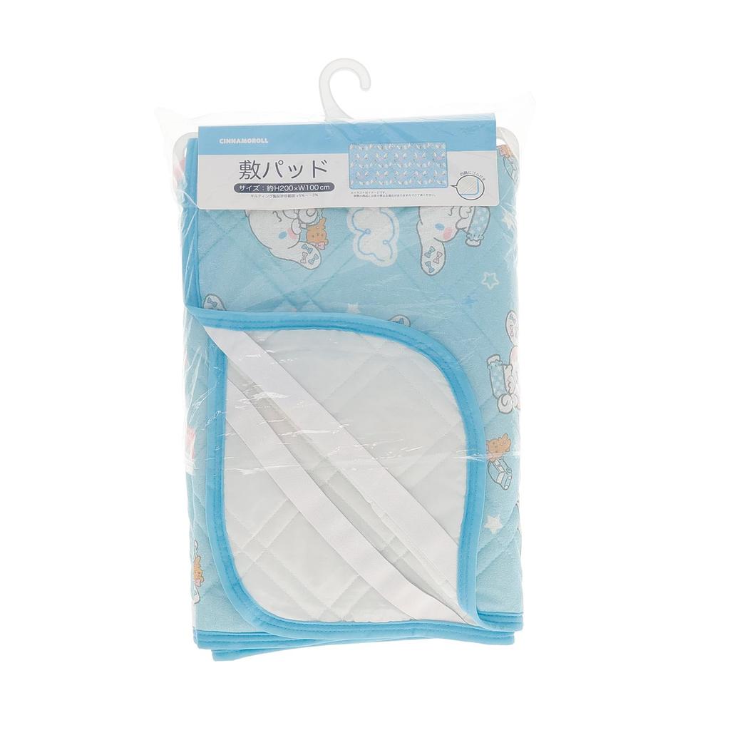 Marushin Sanrio Cinnamoroll Goodnight Cinnamon Quilted Mattress Pad All-Season (Product Code 3815016100)