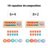 Wooden Cognitive Pairing Addition and Subtraction Operations Math Educational Toys Within Ten Enlightenment Learning Aids