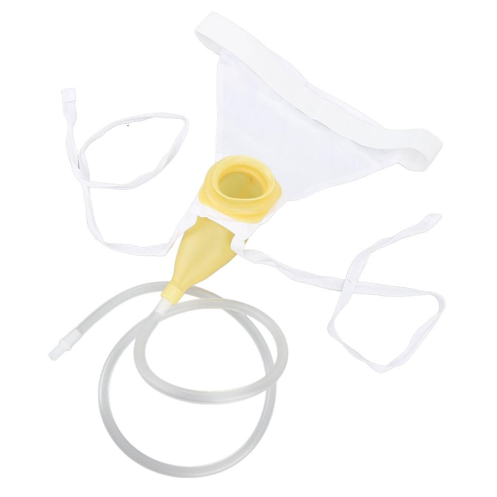 Urinary Collection System Leakproof Reusable 1000ml Capacity Latex Wearable Collection Urinal for Men Use