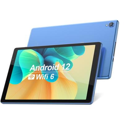Android 12 4GB 32GB IPS HD Dotykový Displej a Duální 1TB 6000mAh Dlouhá Výdrž Baterie Tablet, 10-palcový, RAM, ROM, Čtyřjádrový Tablet, Reproduktory, 2.4G Wi-Fi,