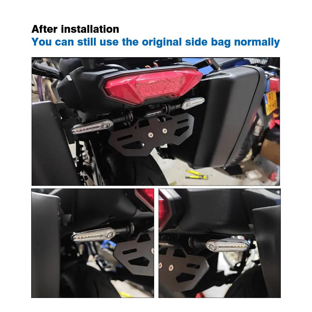 2025 Tracer 9 GT Tail Tidy License Plate Holder Motorcycle Rear Fender Eliminator Number Plate Bracket For YAMAHA Tracer 9GT