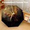 8‑Rib Automatic Umbrella, Warhammer 40K Design Foldable Umbrella for Sun Rain Protection Travel