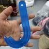 huaqianguhh Hook Can Opener with Ergonomic Non-Slip Handle And Serrated Blade, Easy Pry Bottle Opener, Manual Kitchen Tool