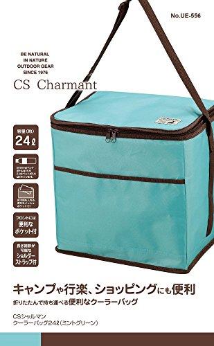 Captain Stag CS Charmant UE-556, 24L Mint Green Cooler Bag for Barbecues and Picnics