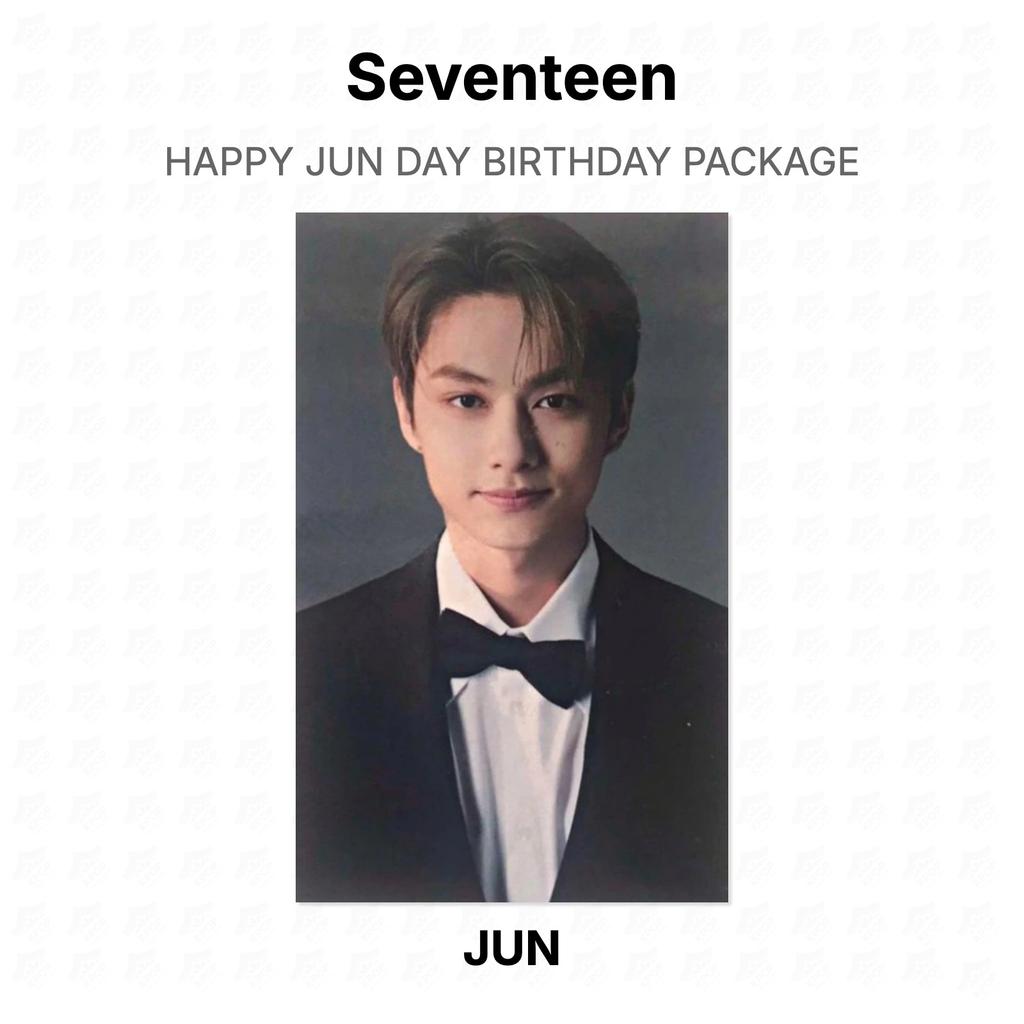 Seventeen HAPPY JUN DAY BIRTHDAY PACKAGE Official Photocard