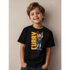 Boys Basketball Shooting Player Graphic Crewneck Casual Summer Short Sleeve T-Shirt