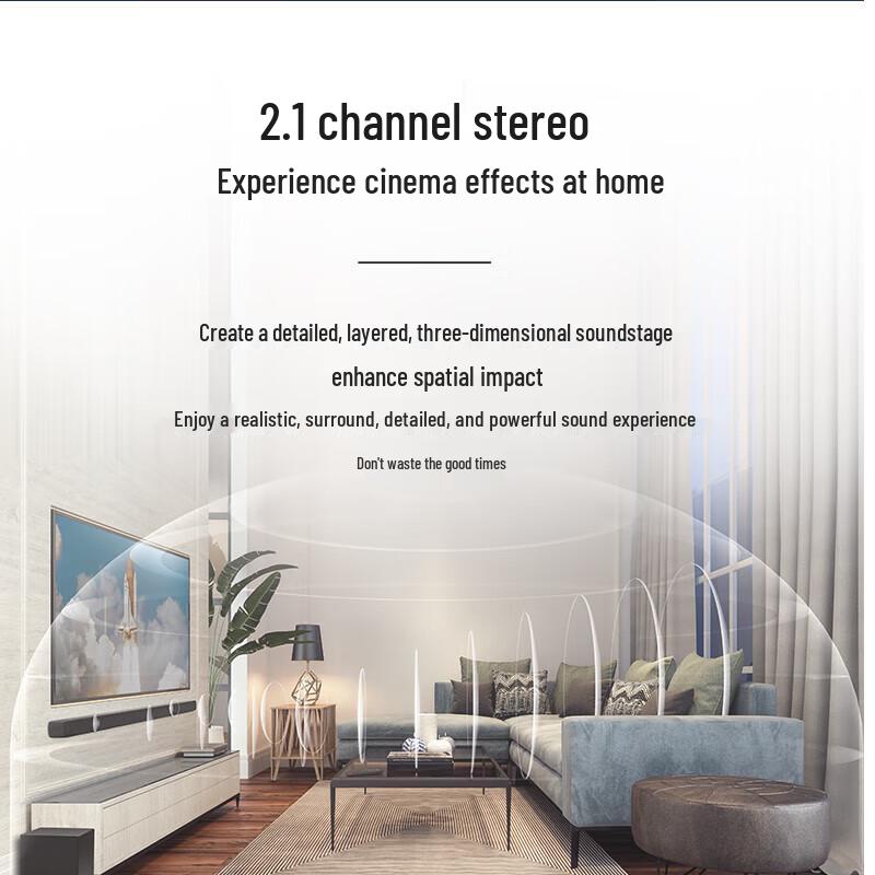 JBL CINEMA SB190 2.1 Channel Dolby Atmos Soundbar with Wireless Subwoofer CN Plug (adapter Included) (CN Version)
